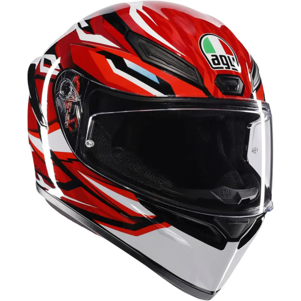 Casco AGV K1 S Lion Black/Red/White