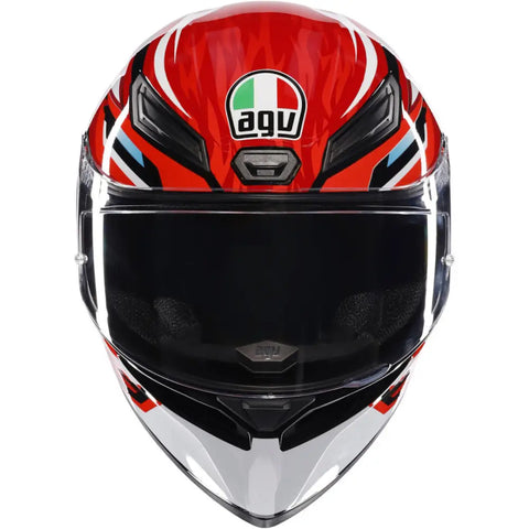 Casco AGV K1 S Lion Black/Red/White