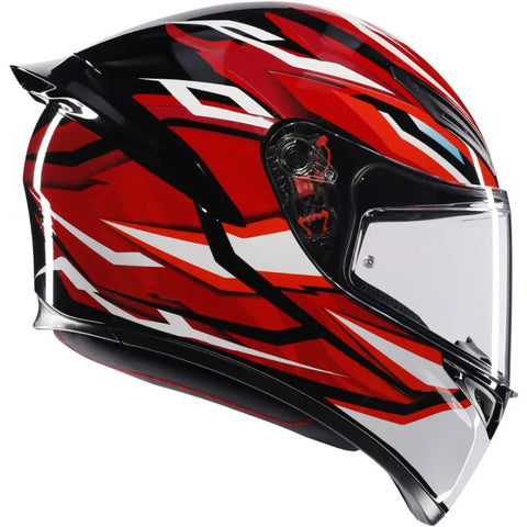 Casco AGV K1 S Lion Black/Red/White