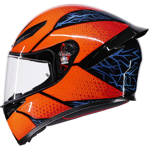 Casco AGV K1 S Speedarmor Black/Orange/Blue