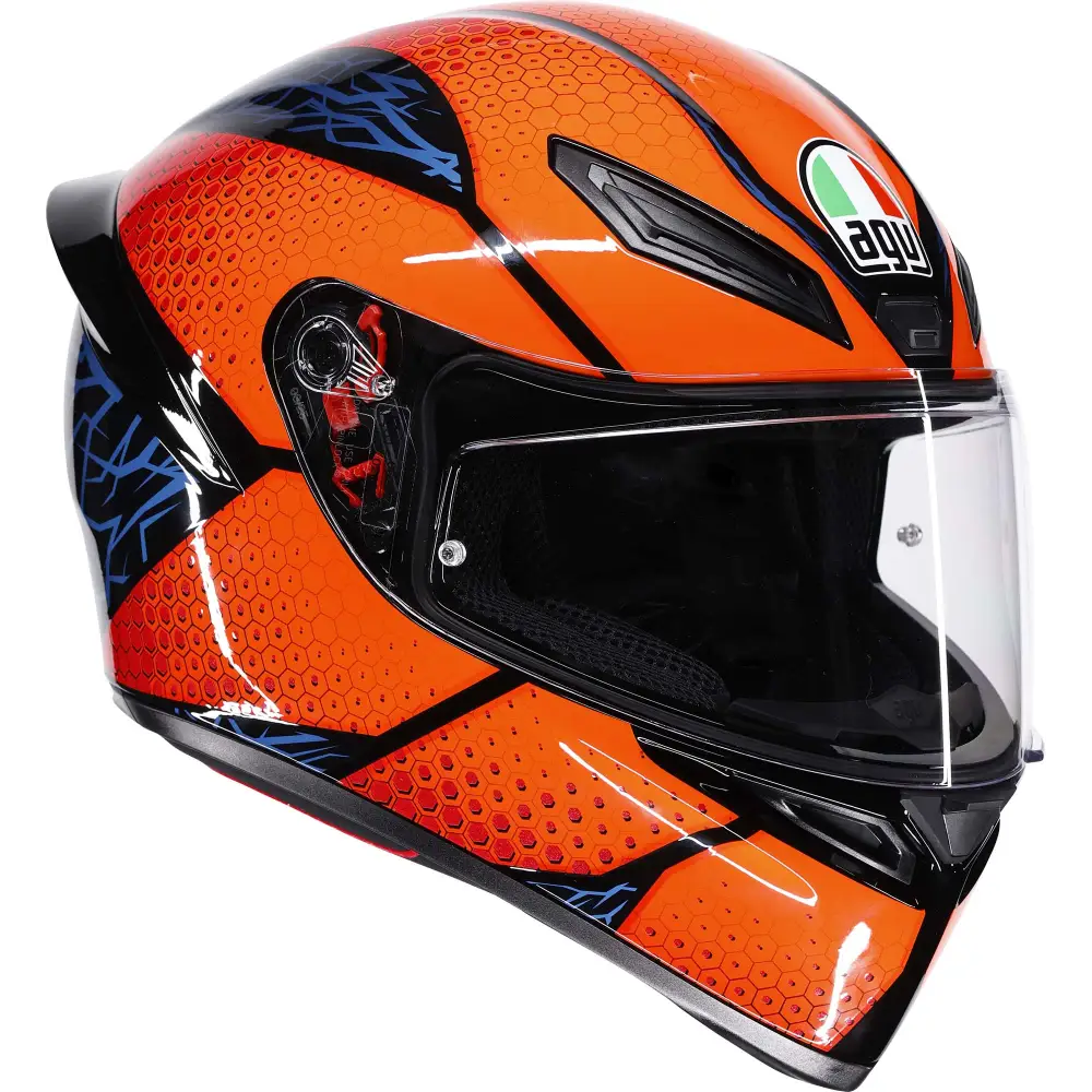 Casco AGV K1 S Speedarmor Black/Orange/Blue