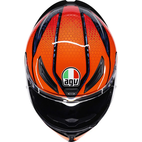 Casco AGV K1 S Speedarmor Black/Orange/Blue