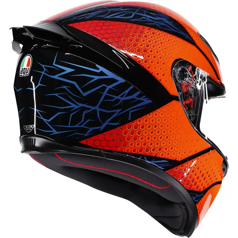 Casco AGV K1 S Speedarmor Black/Orange/Blue