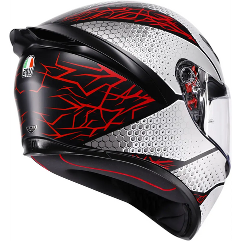 Casco AGV K1 S Speedarmor Matt Black/Gray/Red