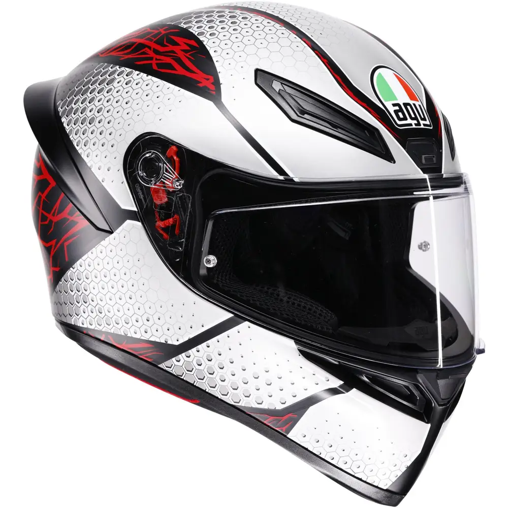 Casco AGV K1 S Speedarmor Matt Black/Gray/Red