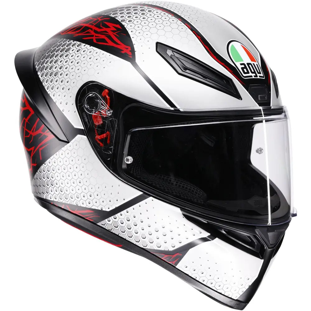 Casco AGV K1 S Speedarmor Matt Black/Gray/Red