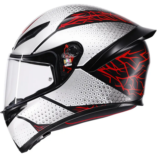 Casco AGV K1 S Speedarmor Matt Black/Gray/Red
