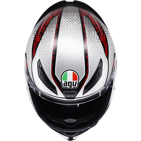 Casco AGV K1 S Speedarmor Matt Black/Gray/Red