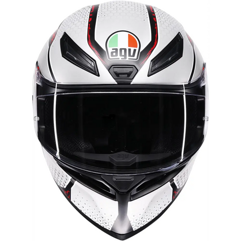 Casco AGV K1 S Speedarmor Matt Black/Gray/Red