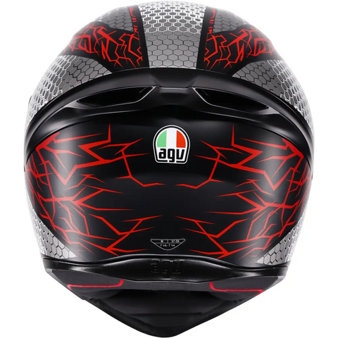 Casco AGV K1 S Speedarmor Matt Black/Gray/Red