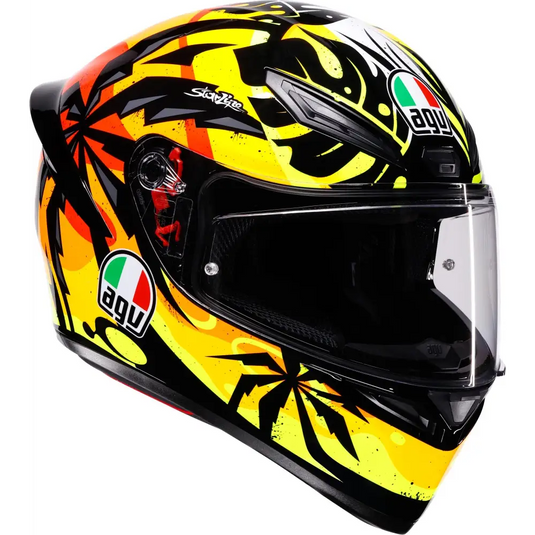 Casco AGV K1 S Tropicrush Black/Orange