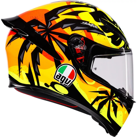 Casco AGV K1 S Tropicrush Black/Orange