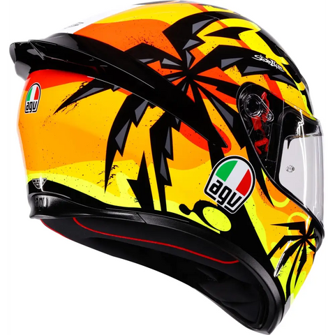 Casco AGV K1 S Tropicrush Black/Orange
