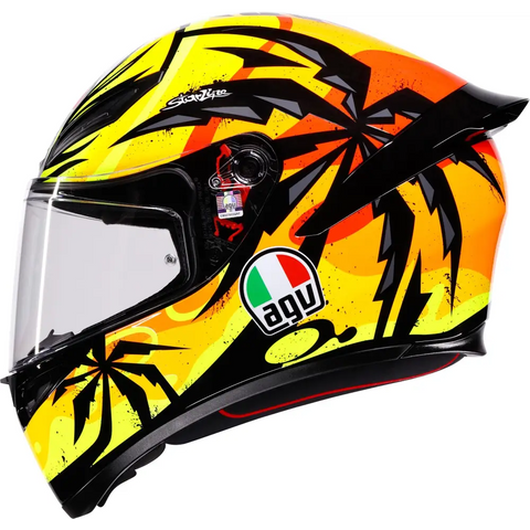 Casco AGV K1 S Tropicrush Black/Orange