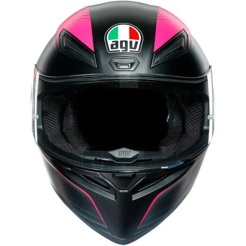 Casco AGV K1 S Warmup Black/Pink ECE 22-06