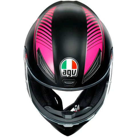 Casco AGV K1 S Warmup Black/Pink ECE 22-06