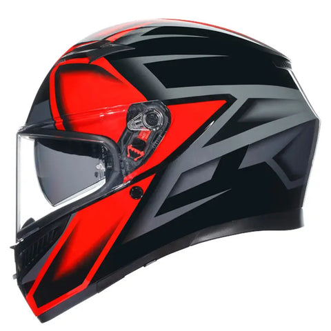 Casco AGV K3 Compound Black/Red