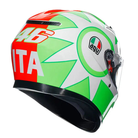 Casco AGV K3 Rossi Mugello 2018