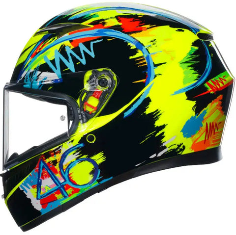 Casco AGV K3 Rossi Winter Test 2019