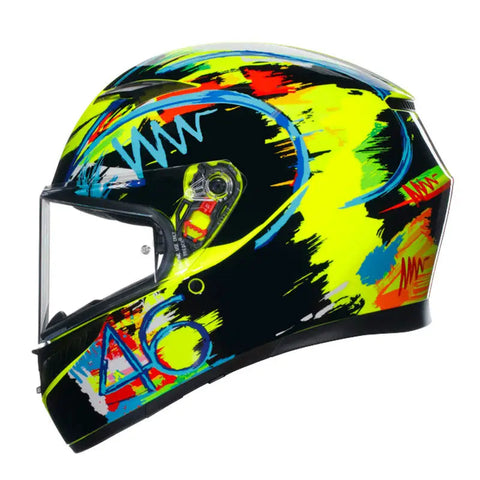 Casco AGV K3 Rossi Winter Test 2019