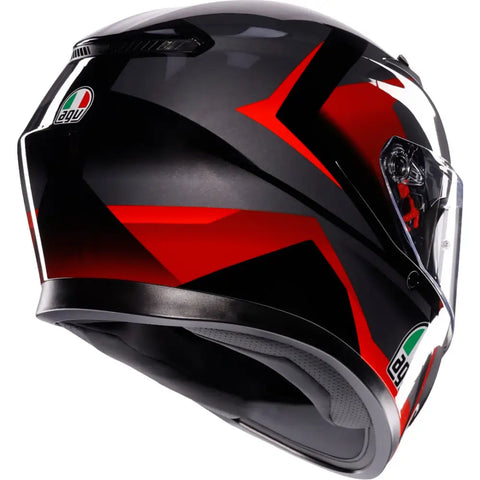 Casco AGV K3 Striga Black/Grey/Red