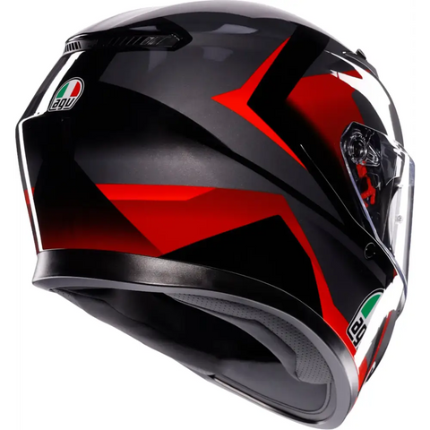 Casco AGV K3 Striga Black/Grey/Red