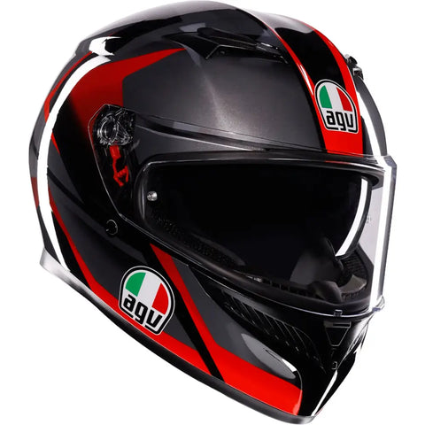 Casco AGV K3 Striga Black/Grey/Red