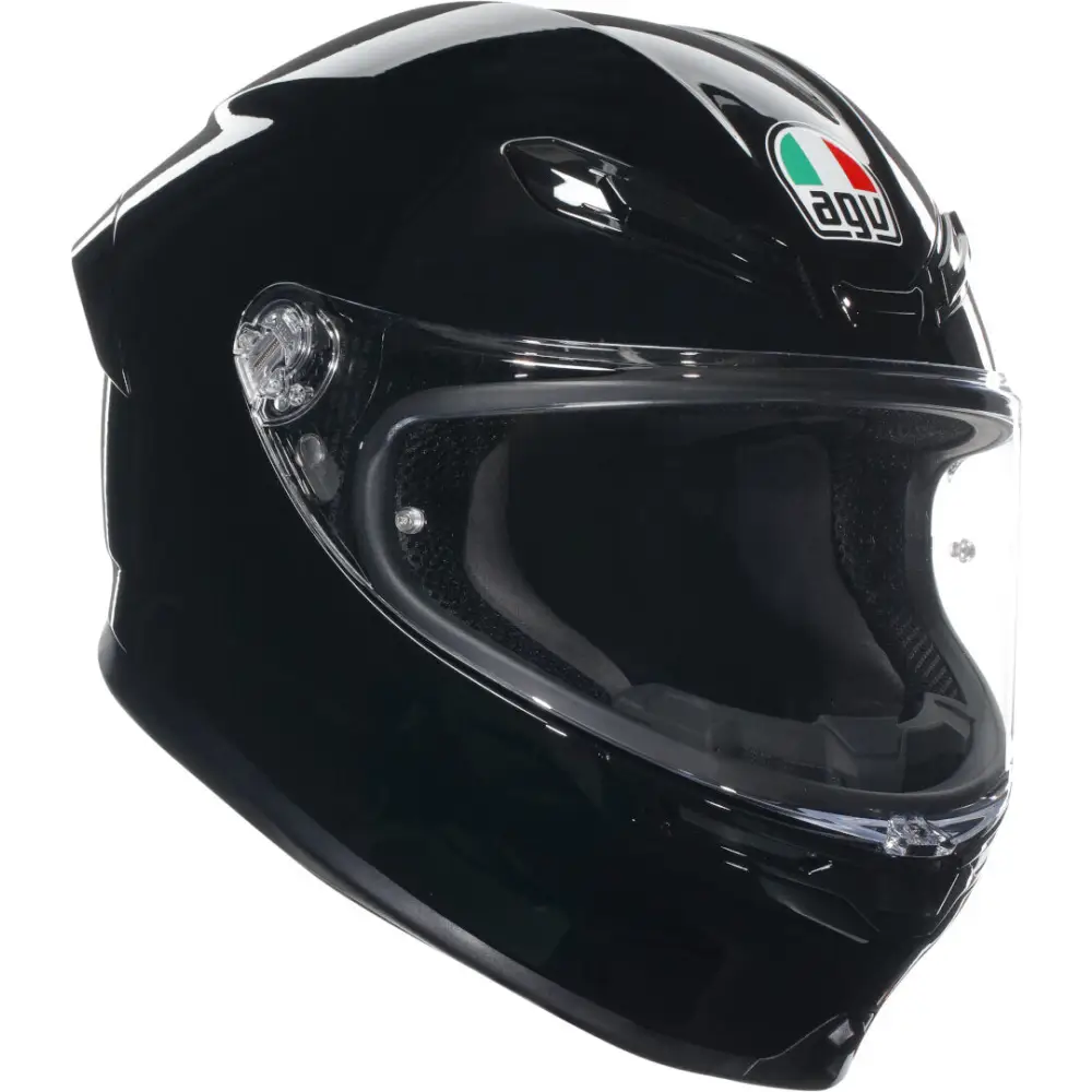 Casco AGV K6 S Black ECE 22-06