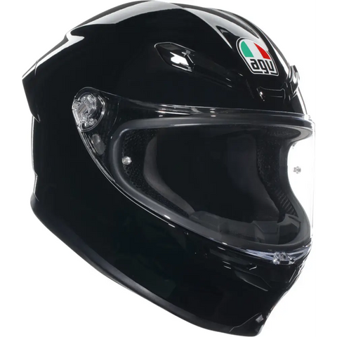 Casco AGV K6 S Black ECE 22-06