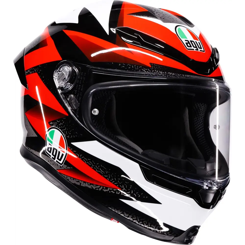 Casco AGV K6 S Braven Black/Red/White