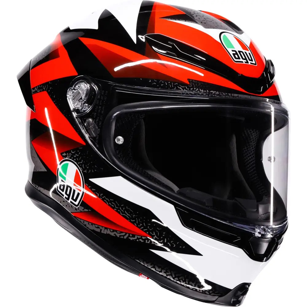 Casco AGV K6 S Braven Black/Red/White