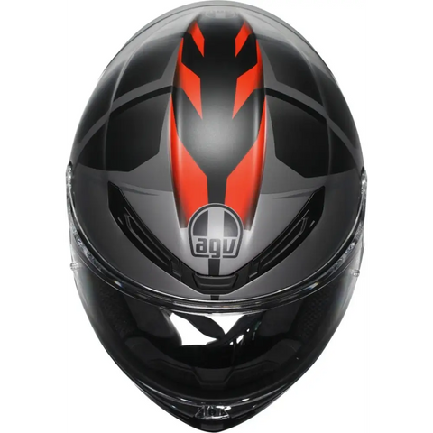Casco AGV K6 S Karve Matt Black/Grey/Red