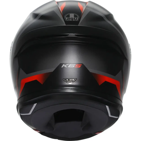 Casco AGV K6 S Karve Matt Black/Grey/Red