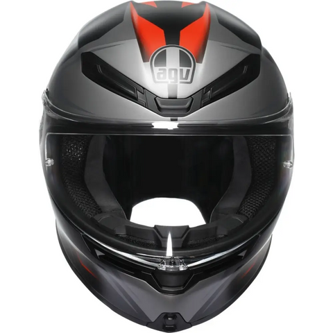 Casco AGV K6 S Karve Matt Black/Grey/Red