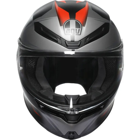 Casco AGV K6 S Karve Matt Black/Grey/Red