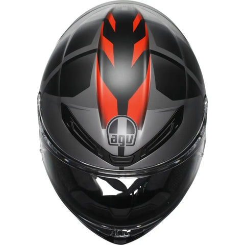 Casco AGV K6 S Karve Matt Black/Grey/Red