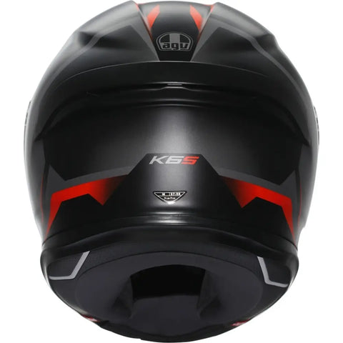 Casco AGV K6 S Karve Matt Black/Grey/Red