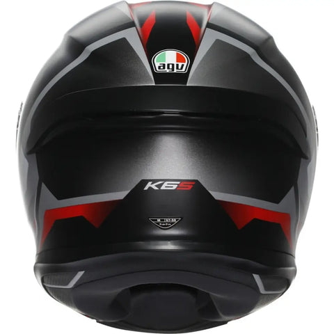 Casco AGV K6 S Karve Matt Black/White/Red