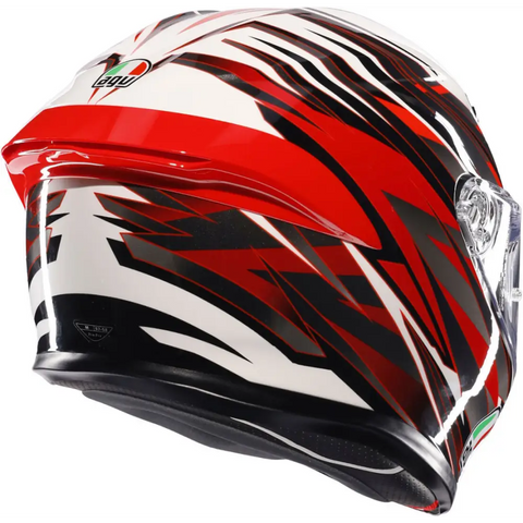 Casco AGV K6 S Reeval White/Red/Grey