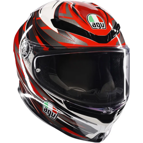 Casco AGV K6 S Reeval White/Red/Grey