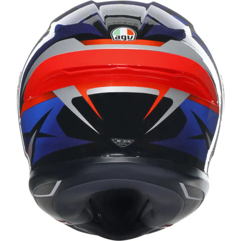 Casco AGV K6 S Slashcut Black/Silver/Blue/Red ECE 22-06