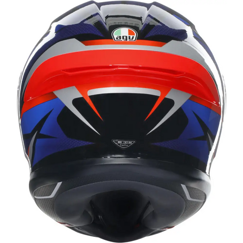 Casco AGV K6 S Slashcut Black/Silver/Blue/Red ECE 22-06