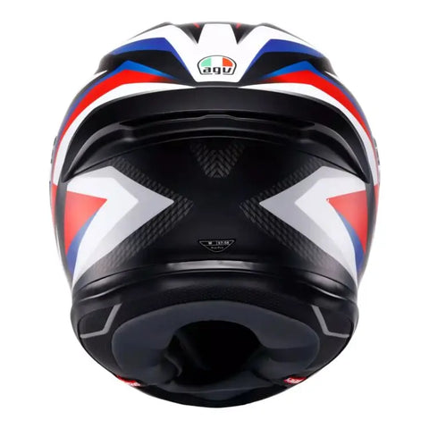 Casco AGV K6 S Timewarp Matt Black/Red/Blue