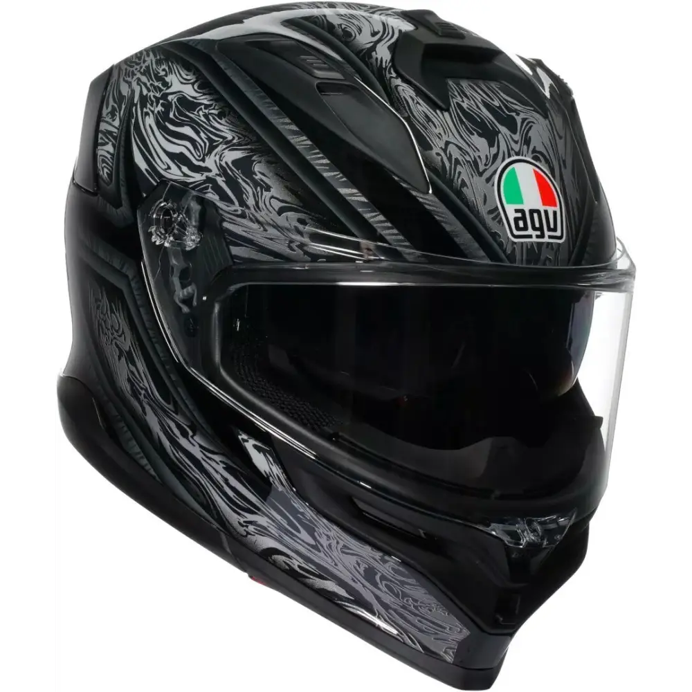 Casco AGV K7 Damascus Black/Silver