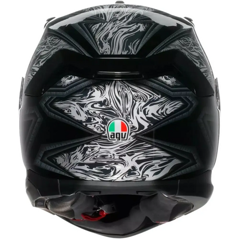 Casco AGV K7 Damascus Black/Silver