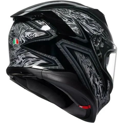 Casco AGV K7 Damascus Black/Silver