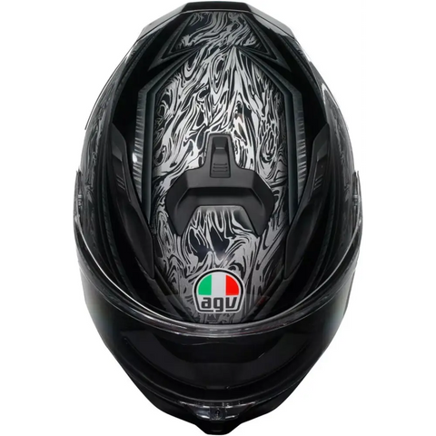 Casco AGV K7 Damascus Black/Silver