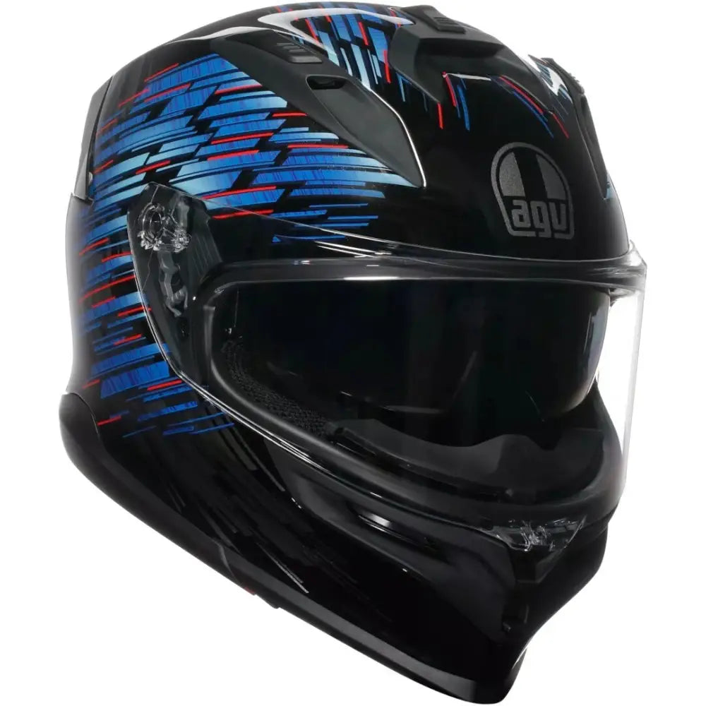 Casco AGV K7 Genisys Matt Black/Blue/Gray
