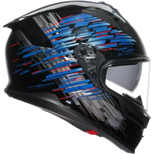 Casco AGV K7 Genisys Matt Black/Blue/Gray