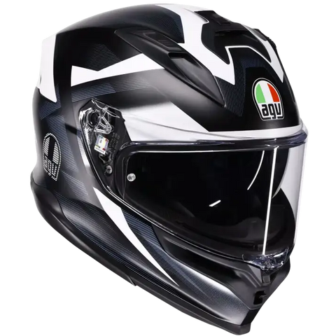 Casco AGV K7 Glimpse Matte Black/White